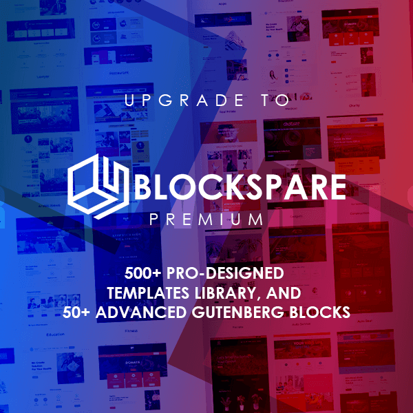 BlockSpare: complementos de noticias, revistas y blogs para el editor de bloques (Gutenberg).